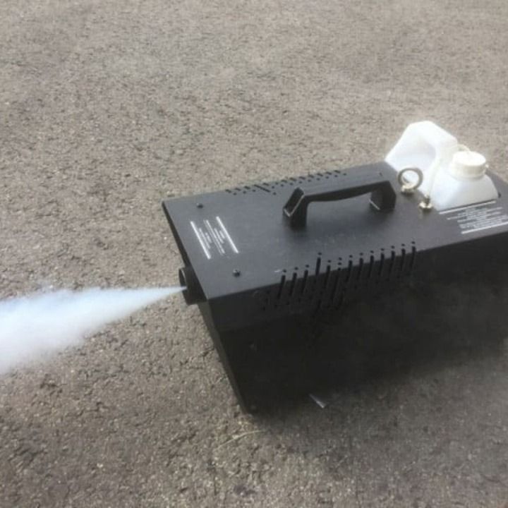 Ortung mit Nebelgenerator